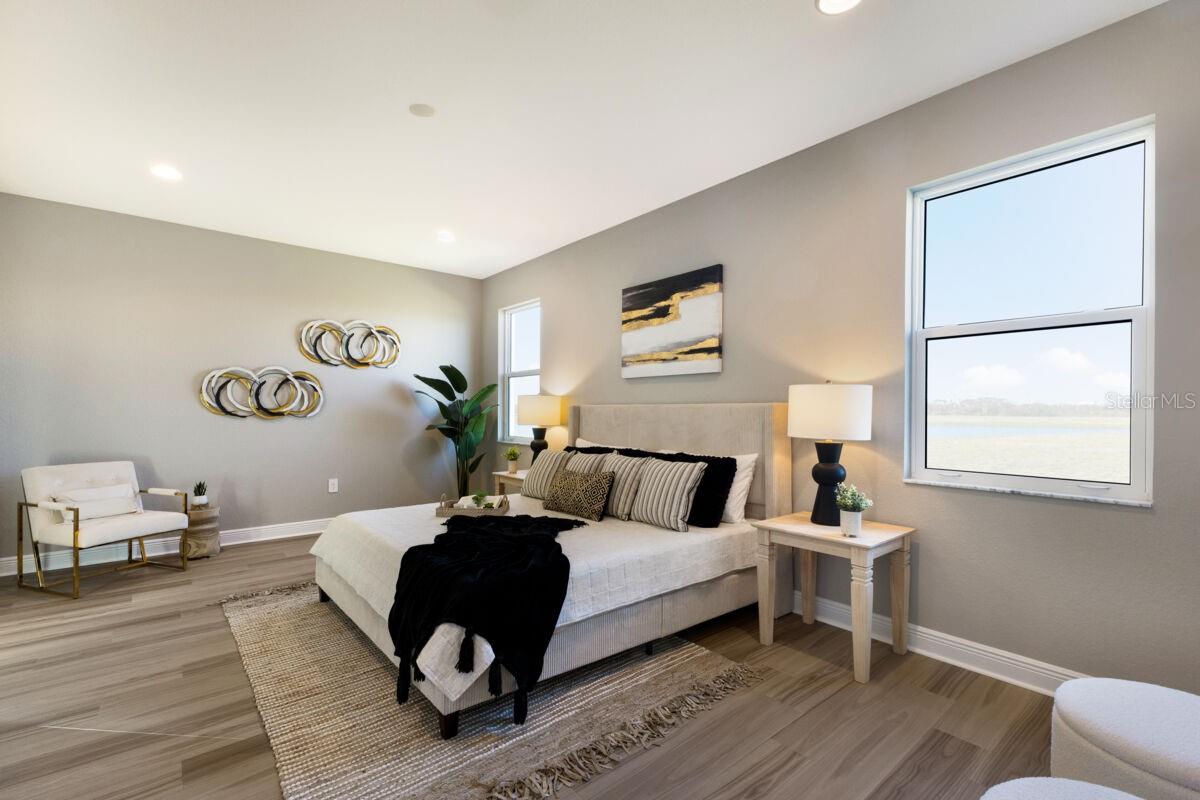 Primary Bedroom-Photo description represents the model home of same floor plan.