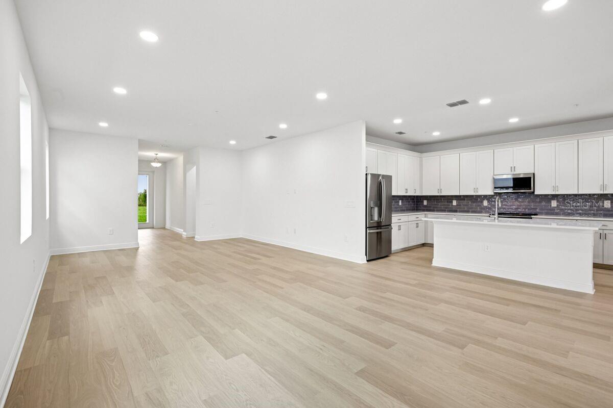 Great Room-Photo description represents the model home of same floor plan.