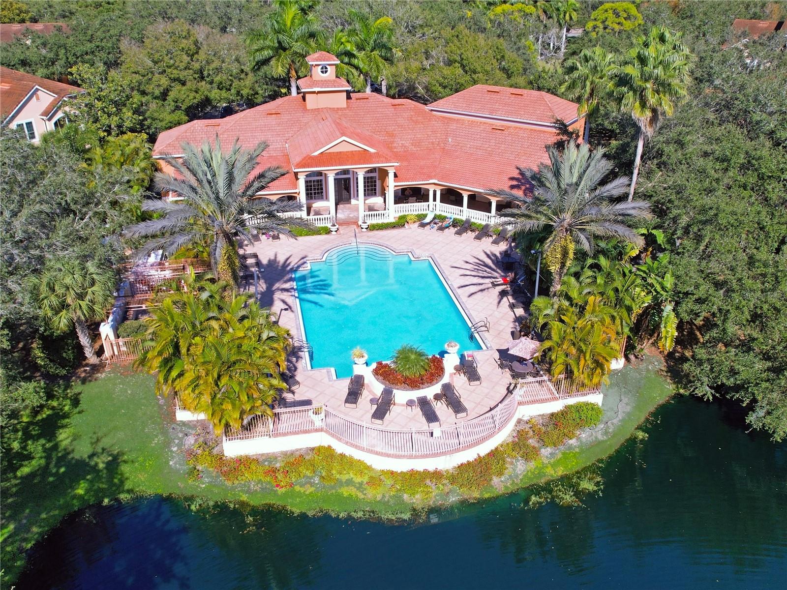clubhouse rear - pool