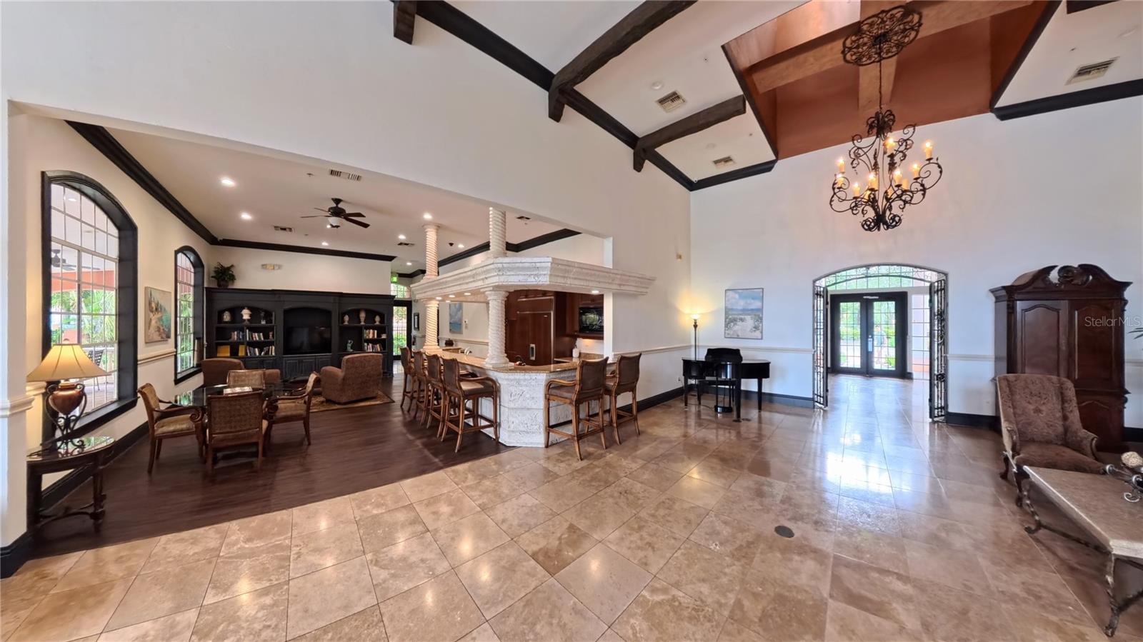 clubhouse interior