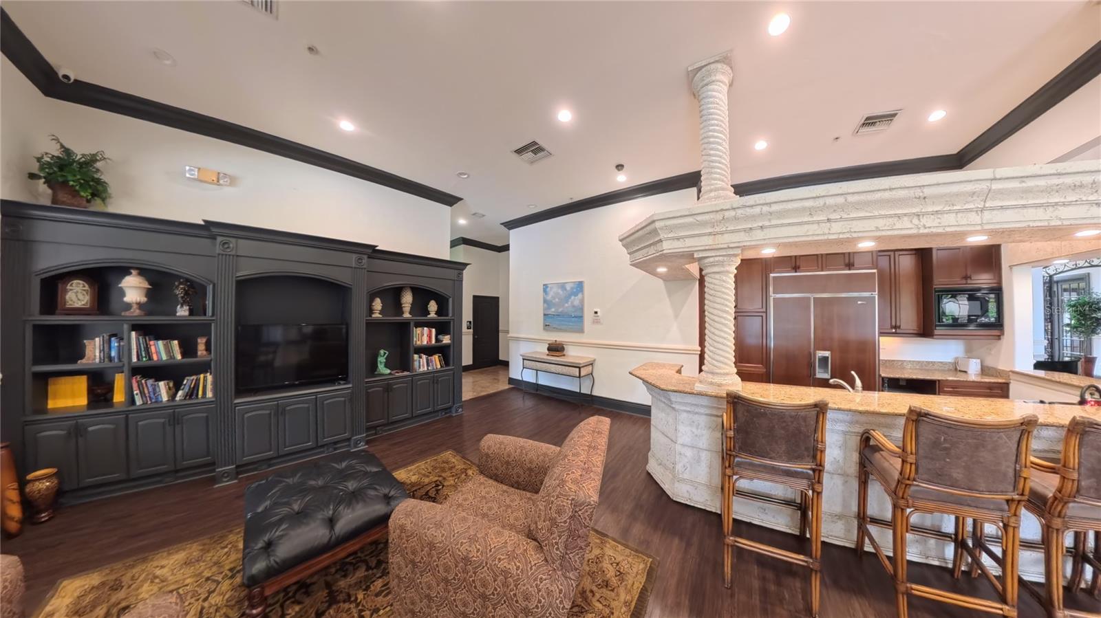 clubhouse interior