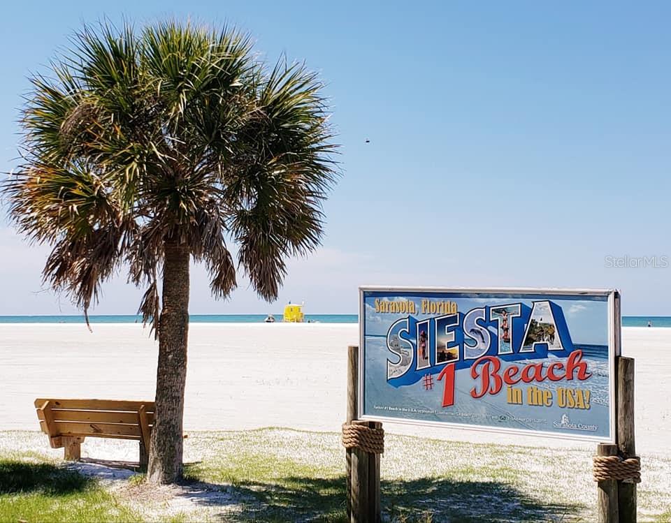 Bike or drive to world-famous Siesta Key--or Lido Key which is even closer.