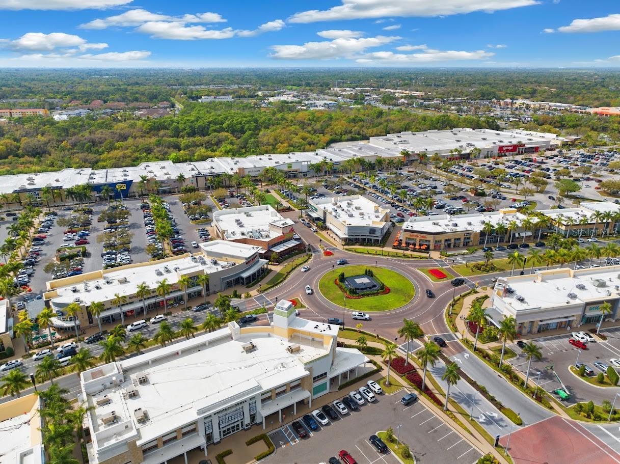 A few miles from the Mall at University Town Center.