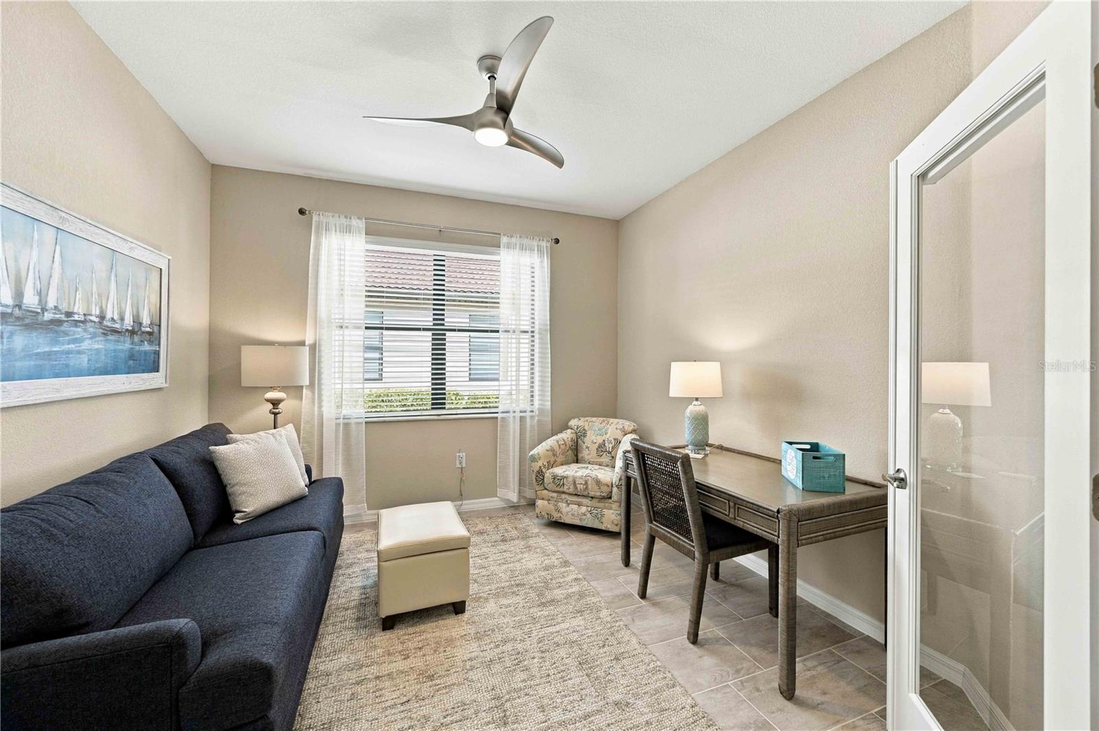 I love the Den, Glass French Doors, for plenty of light - great option if you need a third bedroom