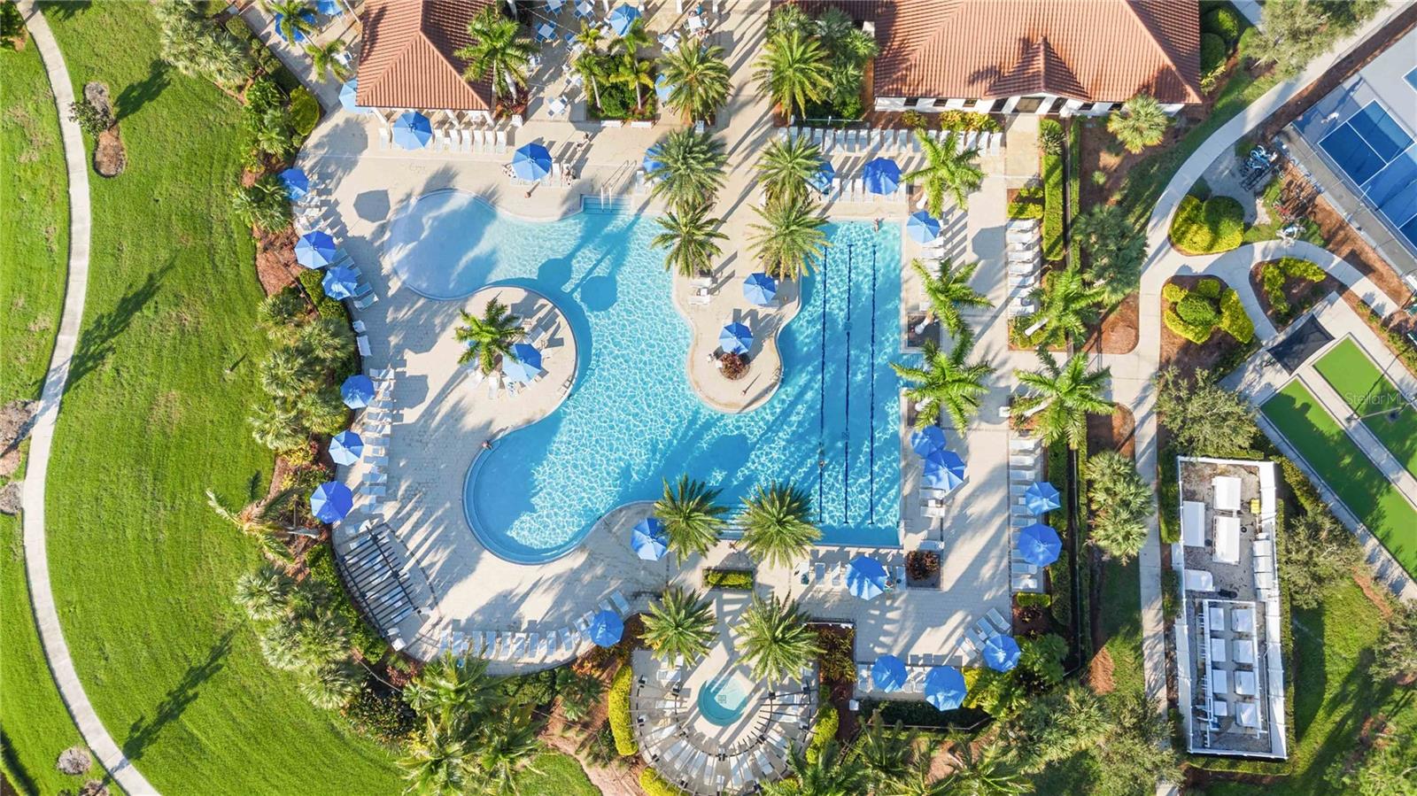 Aerial of the community