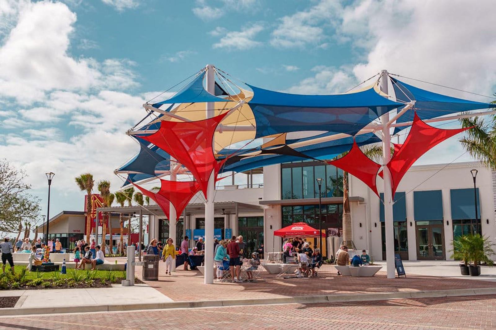Downtown Wellen Park restaurants & shopping